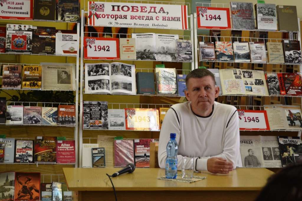 Встреча с В.В. Сарычевым в рамках патриотической акции «Расскажи мне о войне»